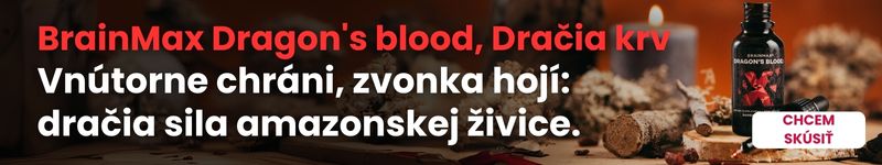 (Slovenčina) Banner BrainMax Dragons blood, Dračí krev